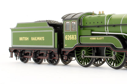 Pre-Owned Class D11 62683 'Hobbie Elliott' British Railways Green Blue Steam Locomotive (Limited Edition) - DCC Fitted