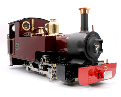 0-6-0 'Silver Lady' Fairlie Engine Maroon (Radio Control, Uninsulated Wheels) Steam Locomotive