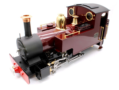 0-6-0 'Silver Lady' Fairlie Engine Maroon (Radio Control, Uninsulated Wheels) Steam Locomotive