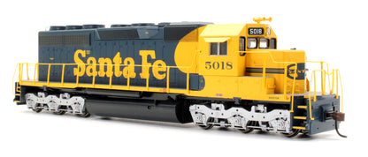 Pre-owned SD40 Diesel Locomotive Santa Fe - Road #5018