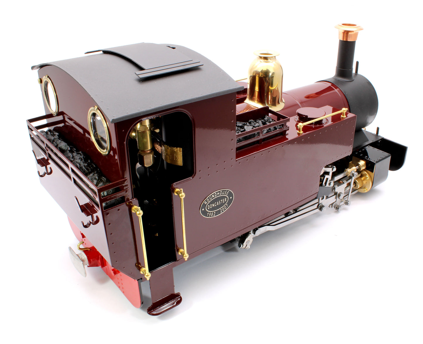 0-6-0 'Silver Lady' Fairlie Engine Maroon (Radio Control, Uninsulated Wheels) Steam Locomotive