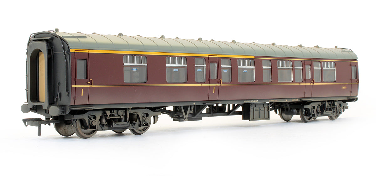 Pre-Owned BR Maroon MK1 Composite Corridor CK Coach 'E16244' - Weathered