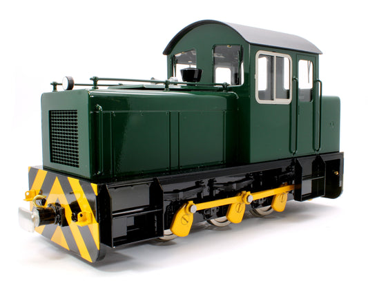 0-6-0 'Harlech Castle MK.1' Deep Brunswick Green (Radio Control, Insulated Wheels) Diesel Locomotive - With Sound