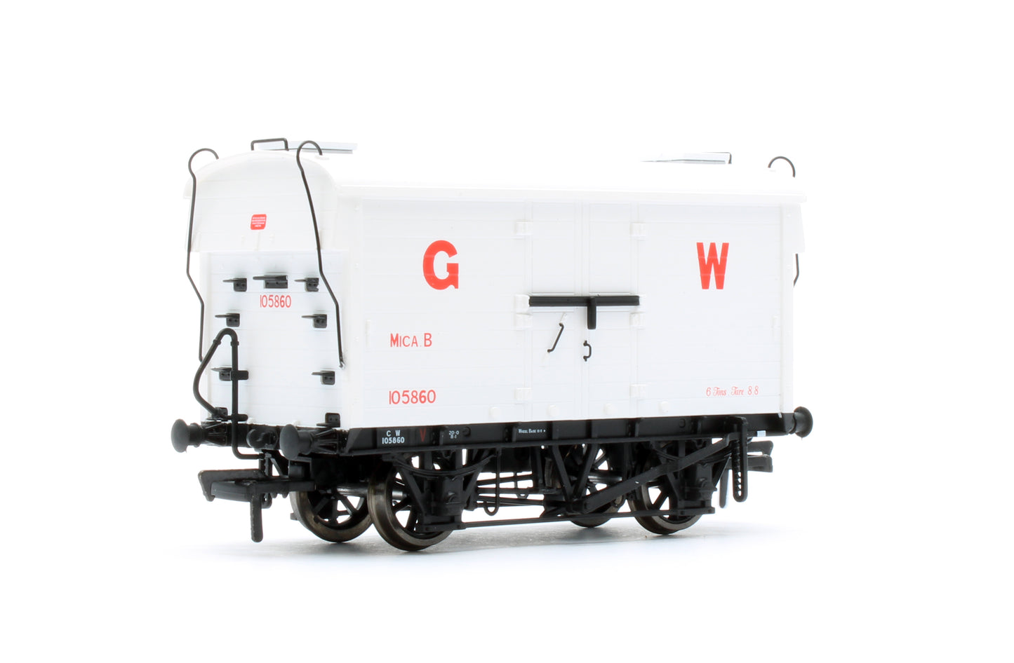 KRM-MICA-OO-B GWR ‘Mica B’ Refrigerated Meat Van - Didcot Preserved Wagons - Pack of 3