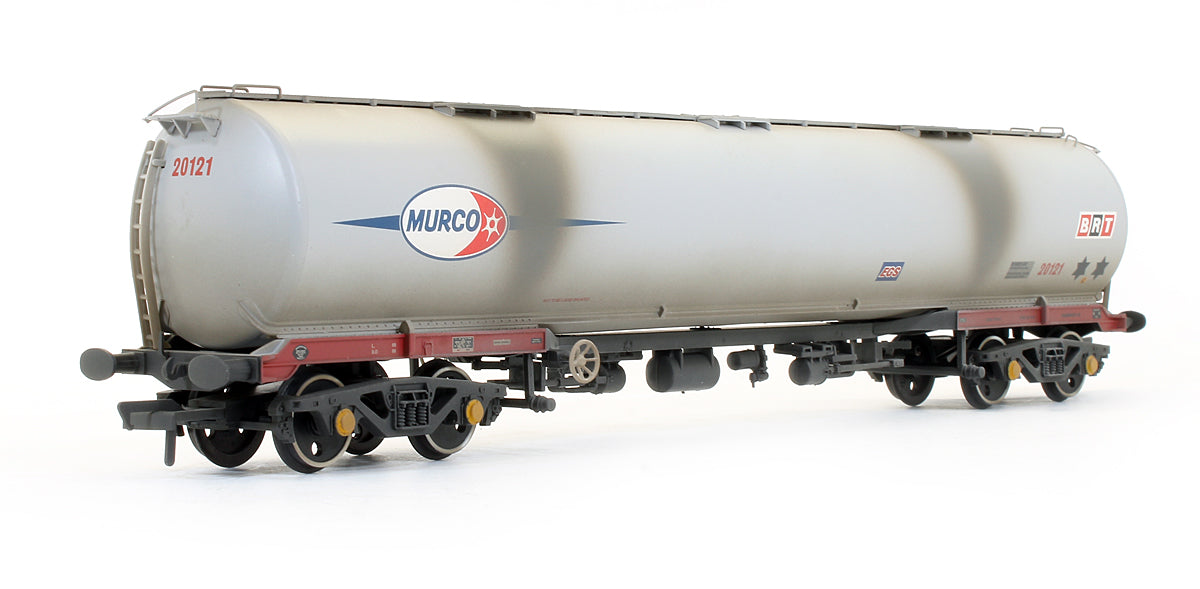 Pre-Owned 100 Ton Class A TEA Bogie Tank Wagon 'Murco' Grey (Weathered)