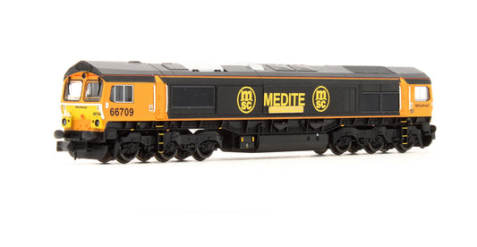 Pre-Owned Class 66709 GBRf Medite 'Joseph Arnold Davies' Diesel Locomotive