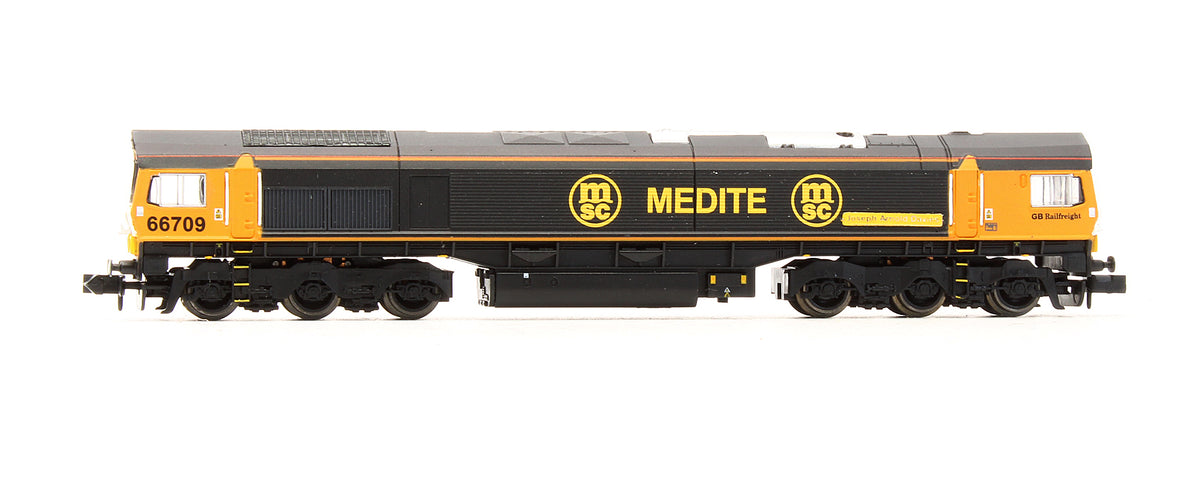 Pre-Owned Class 66709 GBRf Medite 'Joseph Arnold Davies' Diesel Locomotive