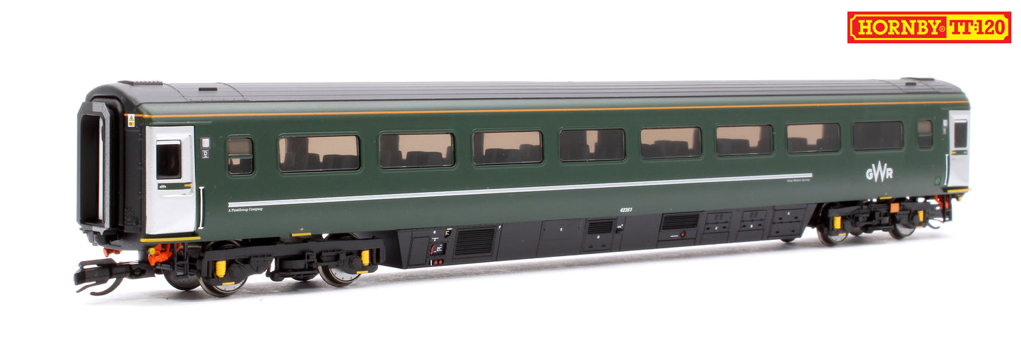 Set of 10 GWR TT:120 Class 43 HST Train Pack & Coaches