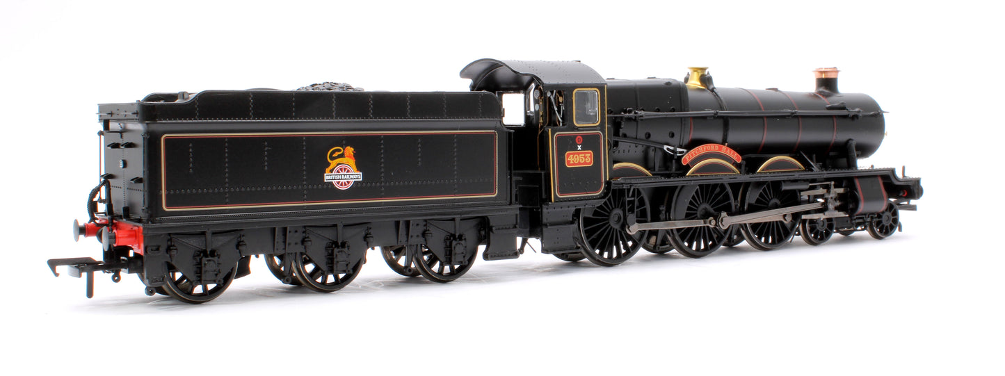 GWR 49XX 'Hall' 4953 'Pitchford Hall' BR Lined Black (Early Emblem) Steam Locomotive