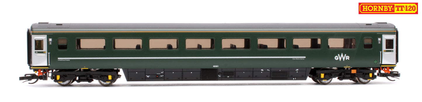 Set of 6 GWR TT:120 Class 43 HST & Mk3 Coaches
