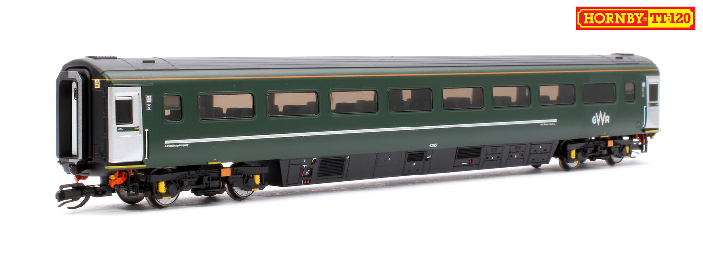 Set of 6 GWR TT:120 Class 43 HST & Mk3 Coaches