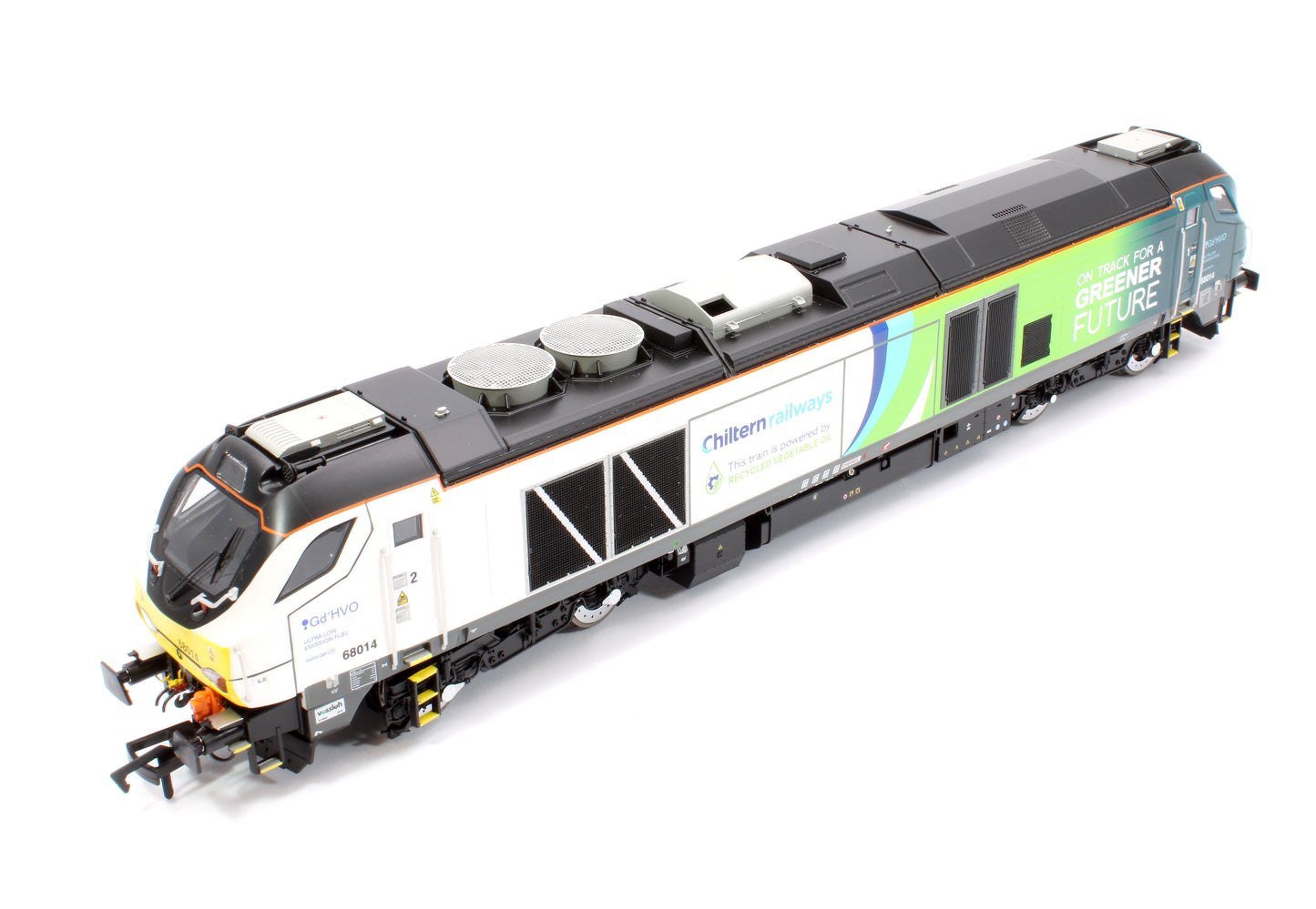 Class 68 68014 Chiltern Green Bio Fuel Livery Diesel Locomotive