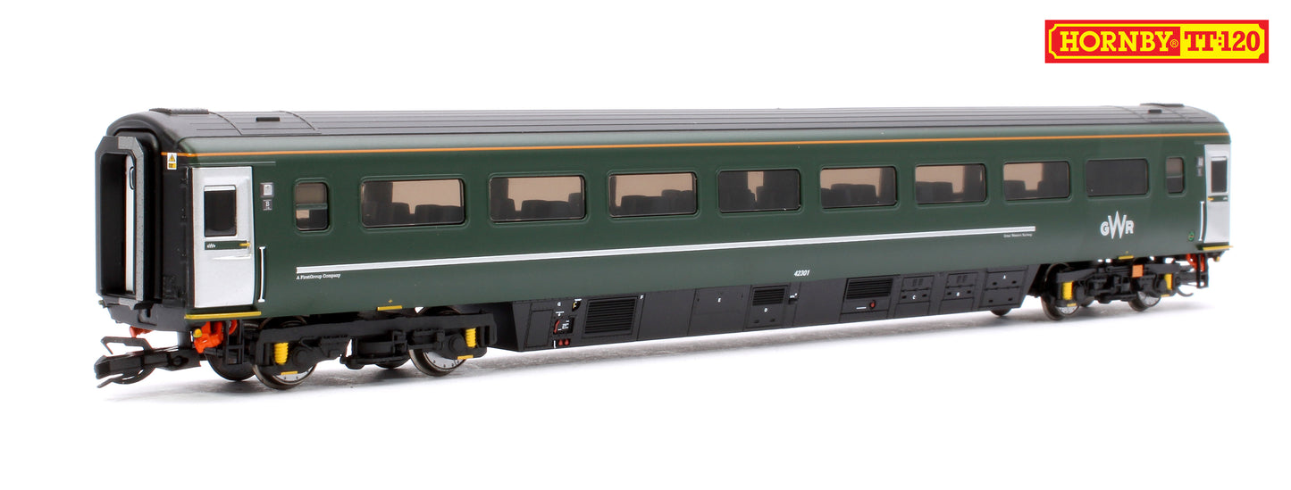 Set of 10 GWR TT:120 Class 43 HST Train Pack & Coaches