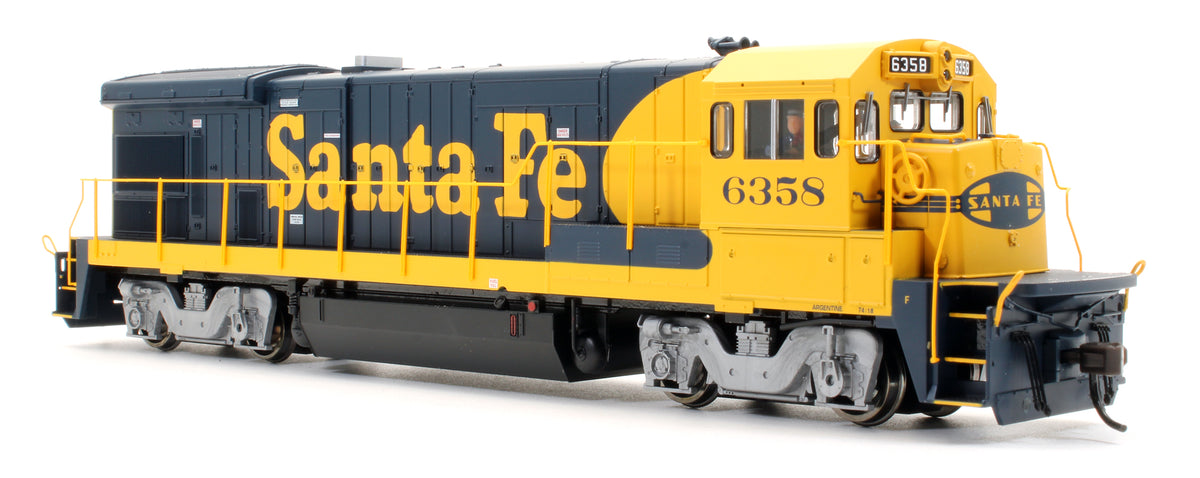 Pre-Owned GE B23-7 Diesel Locomotive Santa Fe - Road #6358