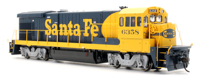 Pre-Owned GE B23-7 Diesel Locomotive Santa Fe - Road #6358