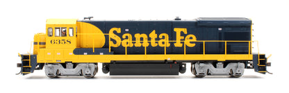 Pre-Owned GE B23-7 Diesel Locomotive Santa Fe - Road #6358