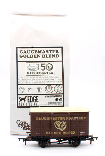 Vent Van Gaugemaster Golden Blend Ground Coffee Edition