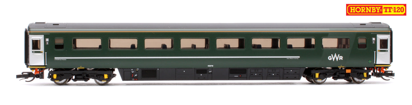 Set of 8 GWR TT:120 Class 43 HST & Mk3 Coaches