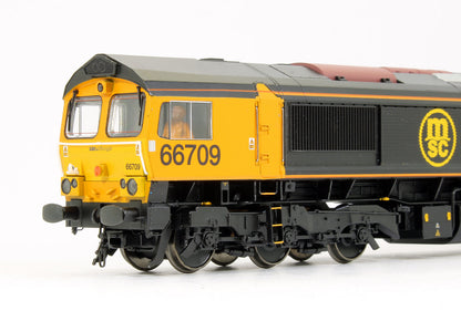 Pre-Owned 32-727Z Class 66709 Medite GBRf 'Joseph Arnold Davies' Diesel Locomotive (Exclusive Edition) - DCC Fitted