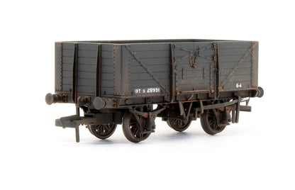Pre-Owned SECR 1355 7 plank Open Wagon - SR brown (with BR markings) #S28951 - Custom Weathered