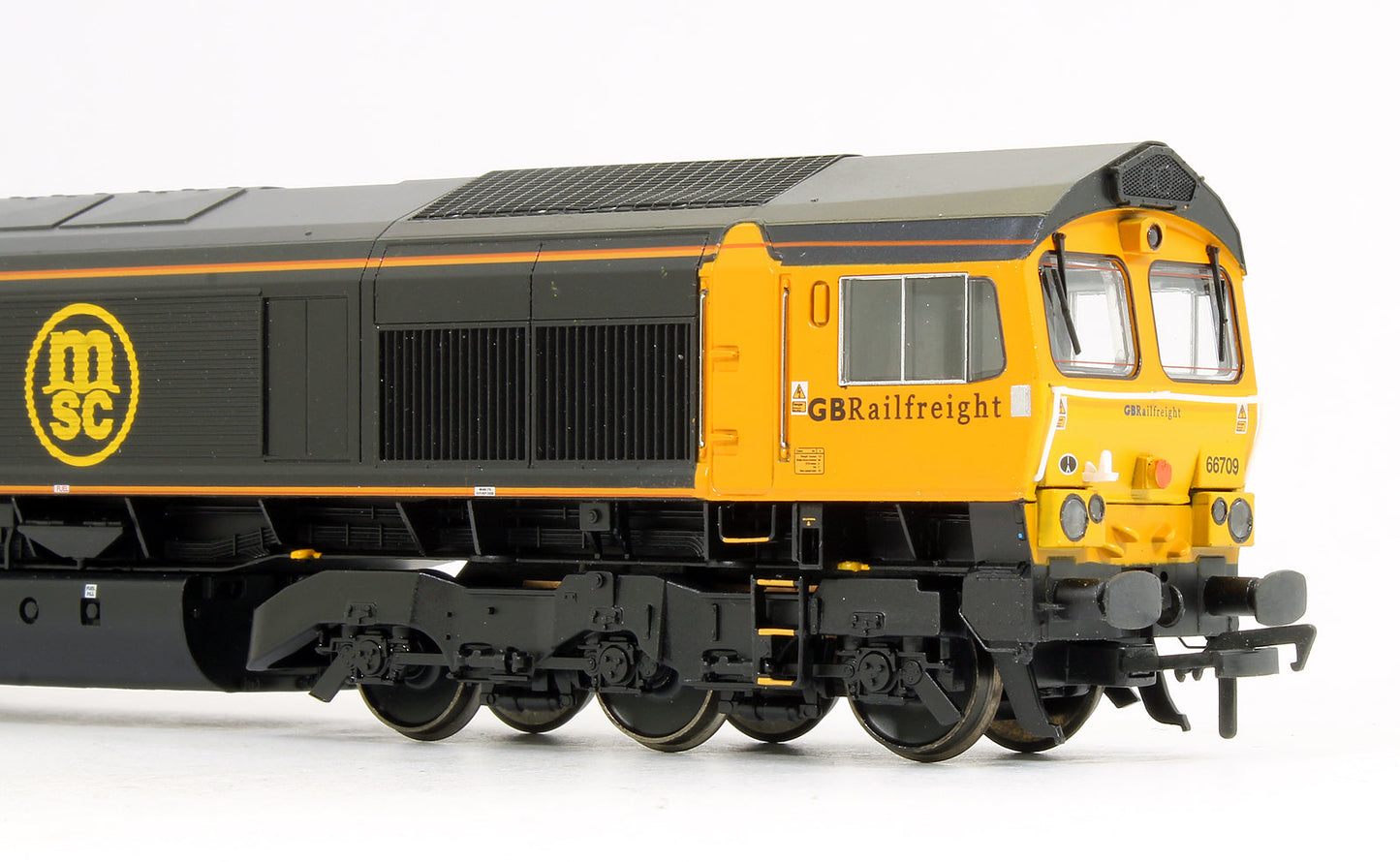 Pre-Owned 32-727Z Class 66709 Medite GBRf 'Joseph Arnold Davies' Diesel Locomotive (Exclusive Edition) - DCC Fitted