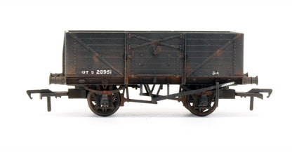Pre-Owned SECR 1355 7 plank Open Wagon - SR brown (with BR markings) #S28951 - Custom Weathered