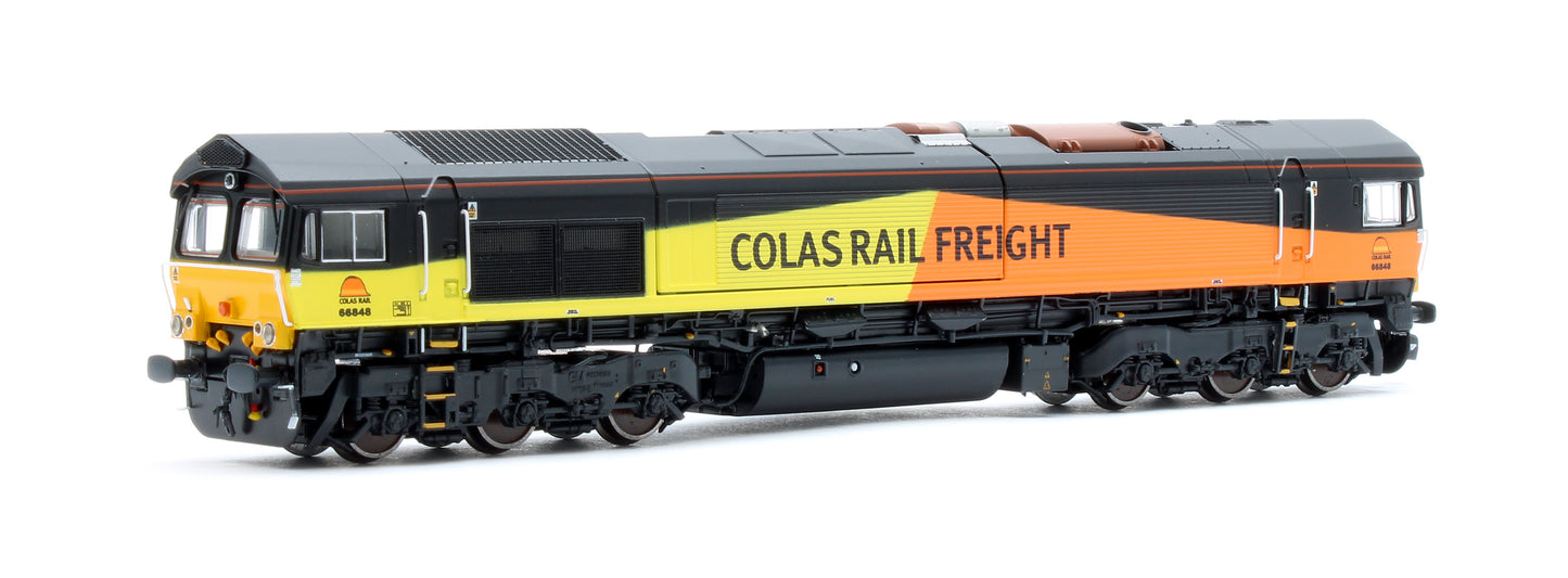 Class 66 66848 Colas Rail Freight Diesel Locomotive - DCC Sound