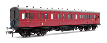 Pre-Owned BR Maroon (Ex LSWR) Brake Composite Coach 'S6405S'