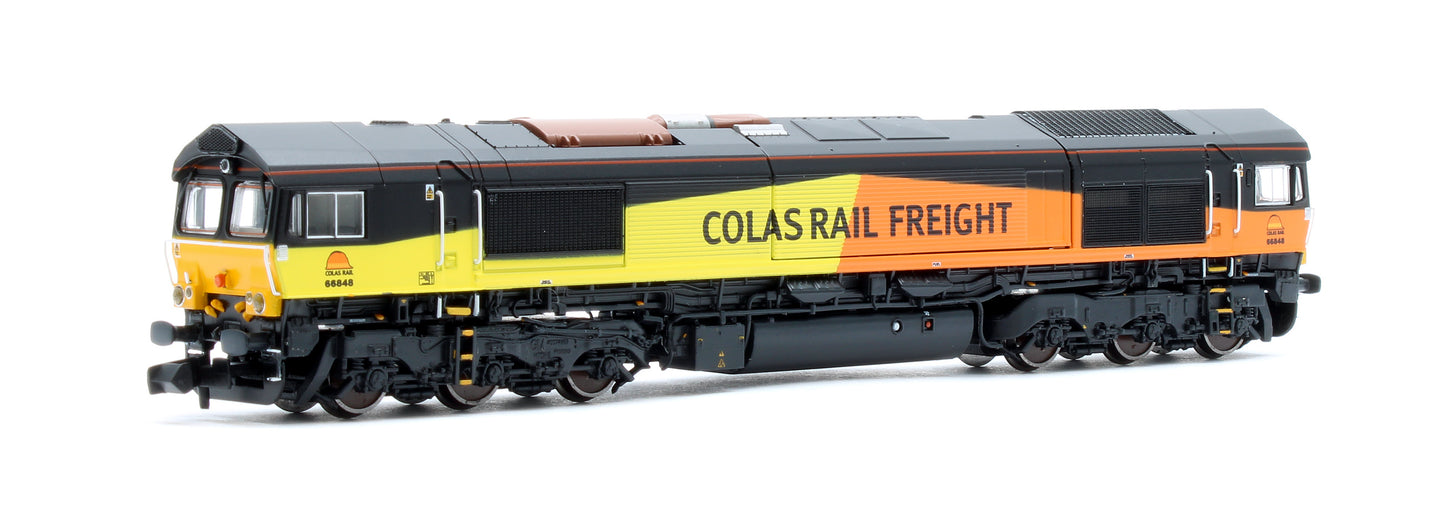 Class 66 66848 Colas Rail Freight Diesel Locomotive