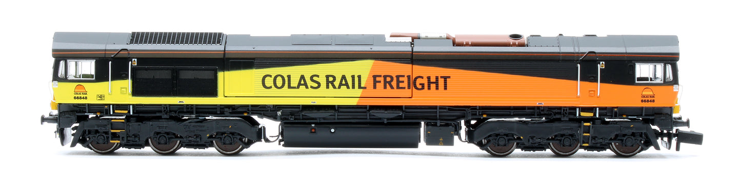Class 66 66848 Colas Rail Freight Diesel Locomotive - DCC Sound