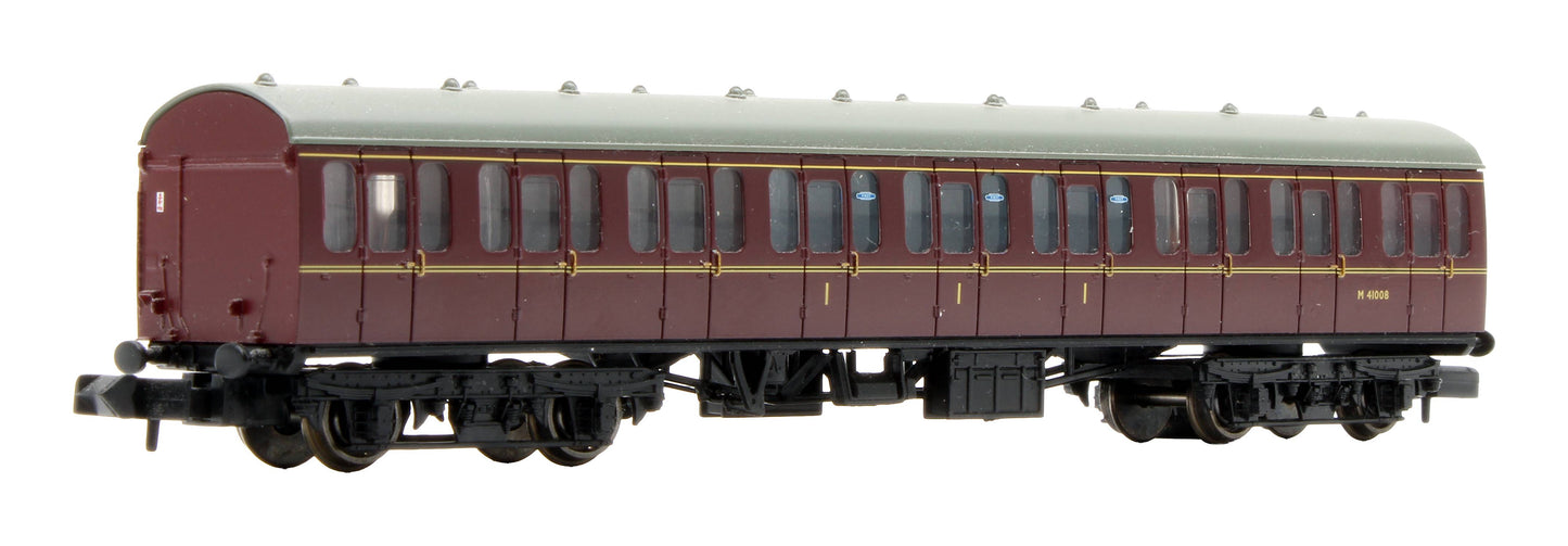 Pre-Owned 374-282B MK1 57ft Suburban Composite Maroon Coach 'W 41008'
