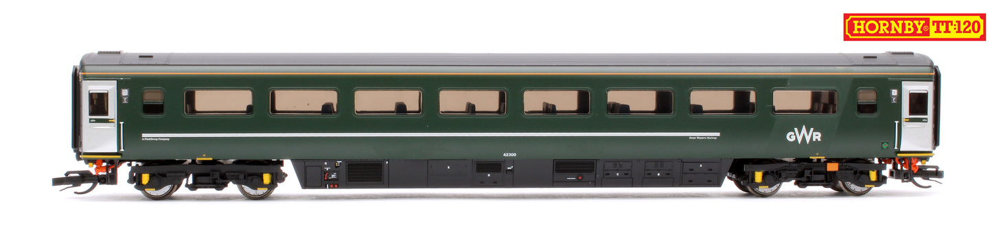 Set of 10 GWR TT:120 Class 43 HST Train Pack & Coaches