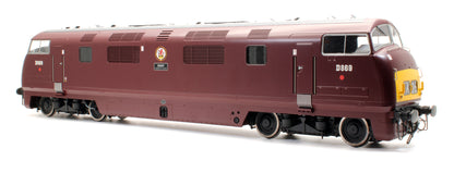 Pre-Owned Class 42 D869 'ZEST' BR Maroon Small Yellow Panel