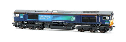 Pre-Owned RT-N66-DRC-404 Class 66 66404 DRS Compass Diesel Locomotive