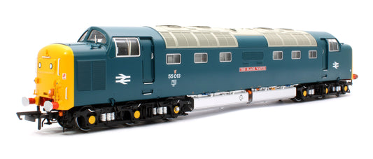 Class 55 Deltic 55013 'The Black Watch' BR Blue Diesel Locomotive (DCC Sound)