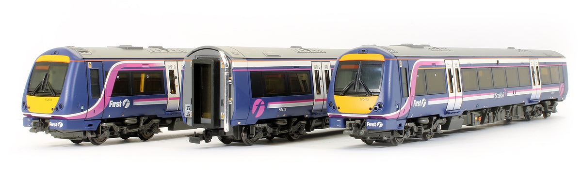 Pre-Owned Class 170/4 Turbostar 3 Car DMU 'Scotrail' First Group - DCC Fitted