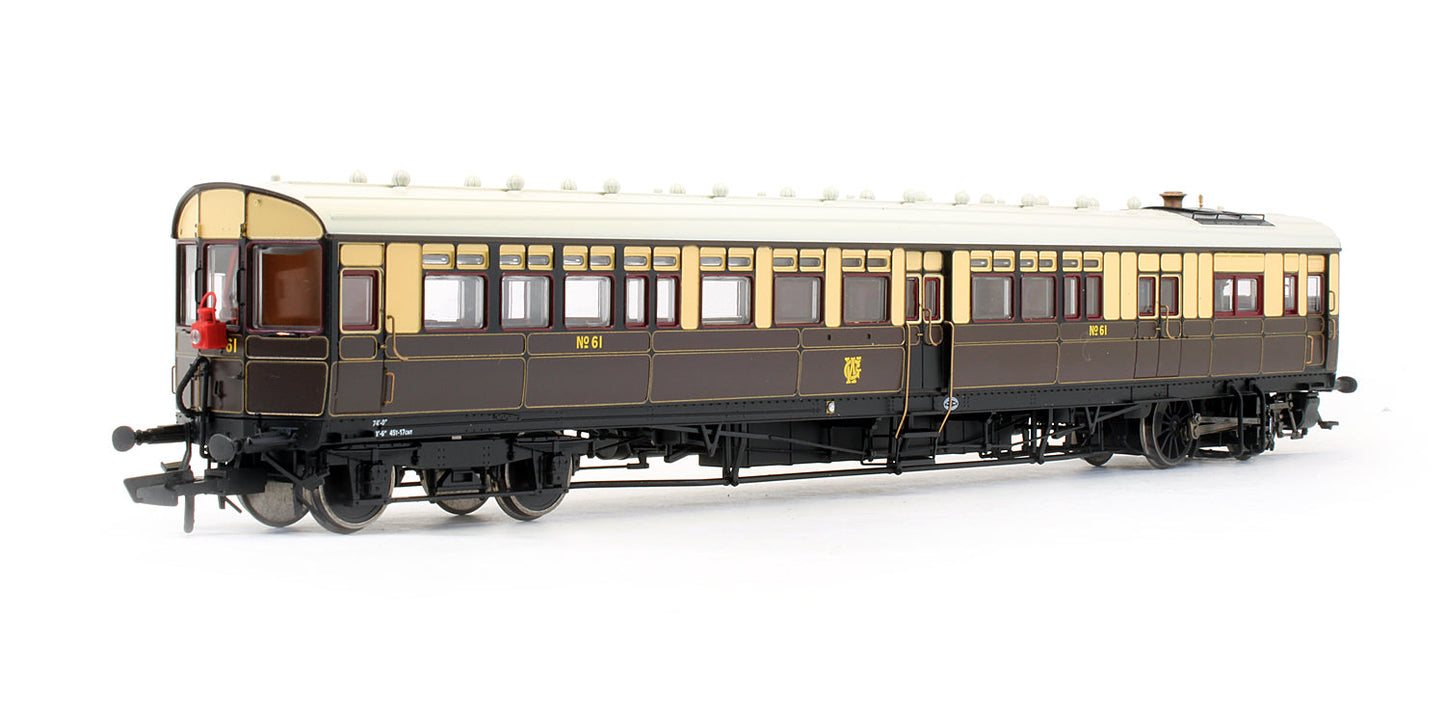 Pre-Owned K2305 GWR Steam Railmotor No.61 GWR Chocolate & Cream