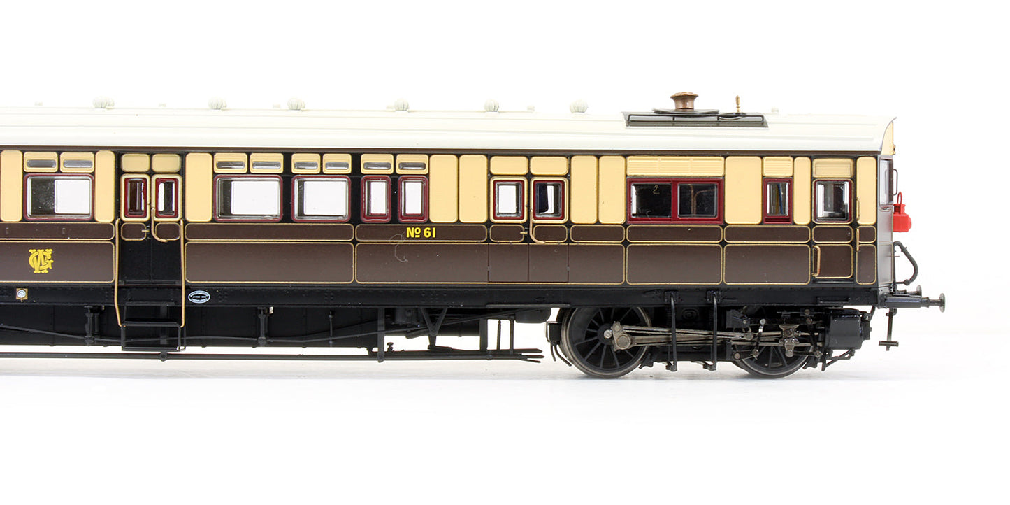 Pre-Owned K2305 GWR Steam Railmotor No.61 GWR Chocolate & Cream