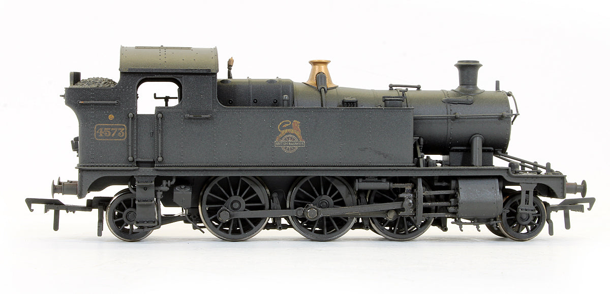 Pre-Owned 45XX Tank '4573' BR Black Early Emblem Steam Locomotive (Weathered)