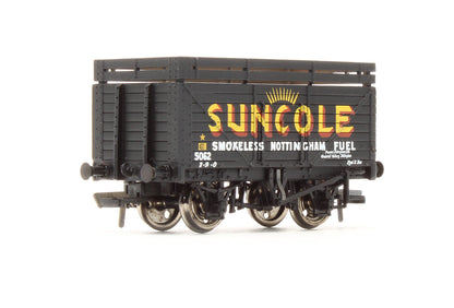 Pre-Owned 8 Plank wagon With Coke rail 'Suncole' No.5062