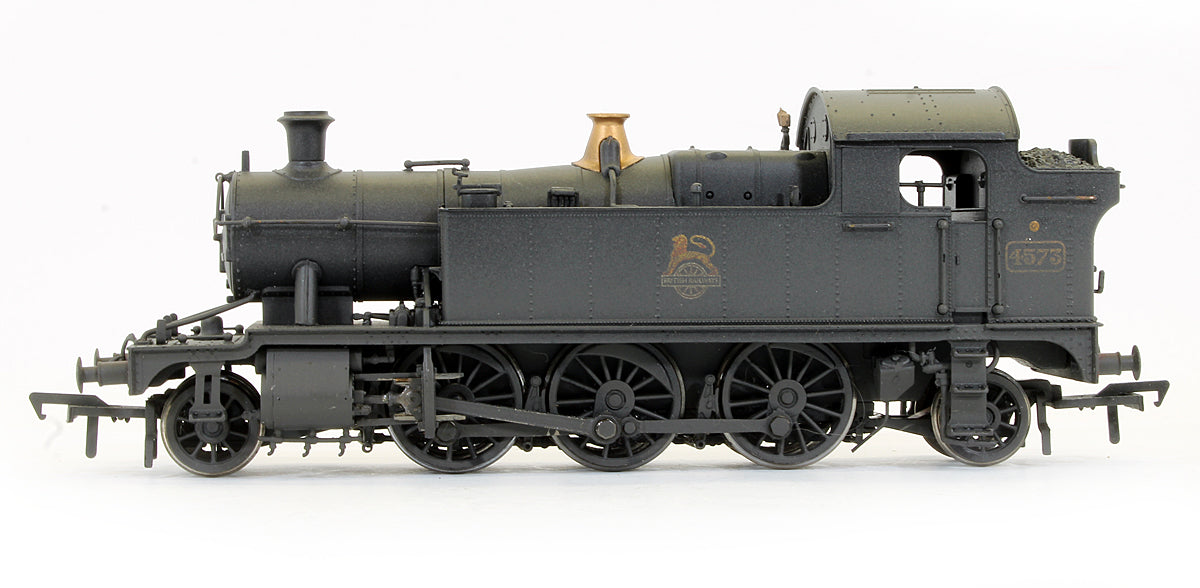 Pre-Owned 45XX Tank '4573' BR Black Early Emblem Steam Locomotive (Weathered)