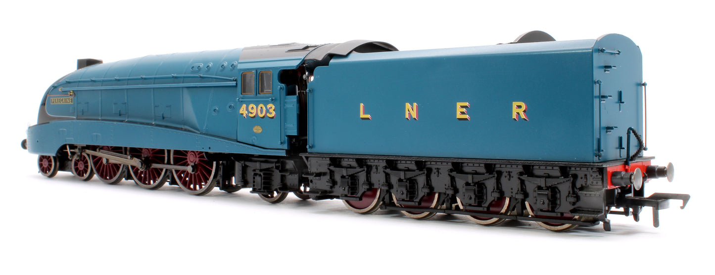 Black Label Class A4 Peregrine LNER Garter Blue Valanced 4-6-2 No.4903 Steam Locomotive - DCC Sound & Smoke