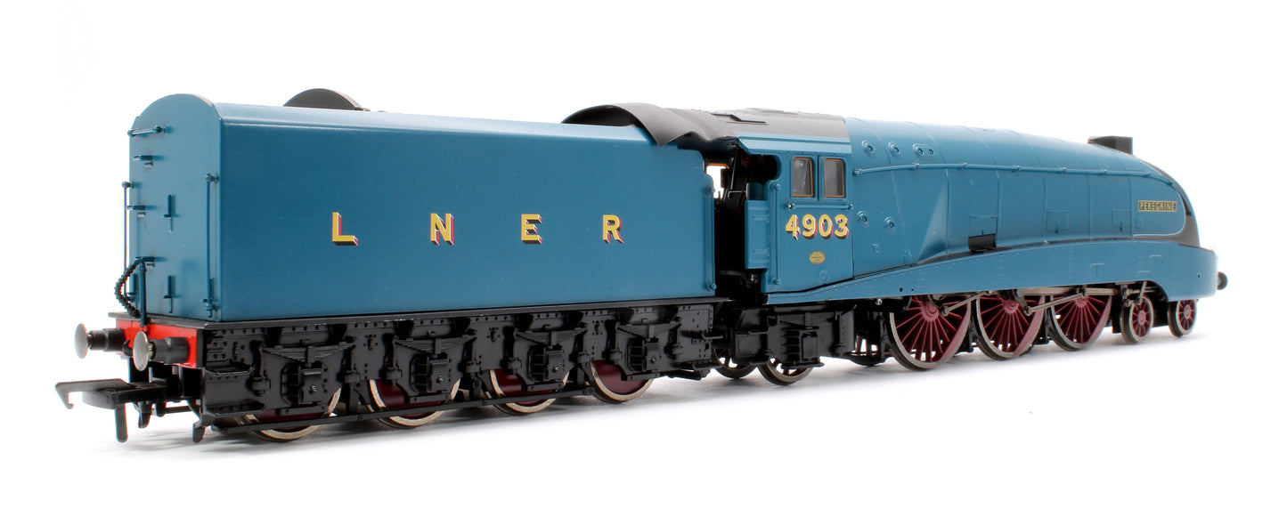Black Label Class A4 Peregrine LNER Garter Blue Valanced 4-6-2 No.4903 Steam Locomotive - DCC Sound & Smoke