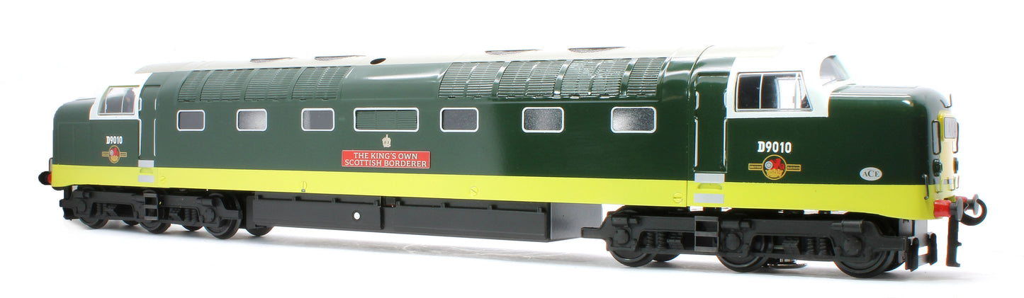 E/41-B2 Class 55 English Electric Deltic "The Kings Own Scottish Borderer" BR Green Small Yellow Panels No. D9010 Diesel Locomotive