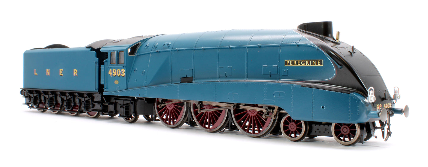 Black Label Class A4 Peregrine LNER Garter Blue Valanced 4-6-2 No.4903 Steam Locomotive - DCC Sound & Smoke