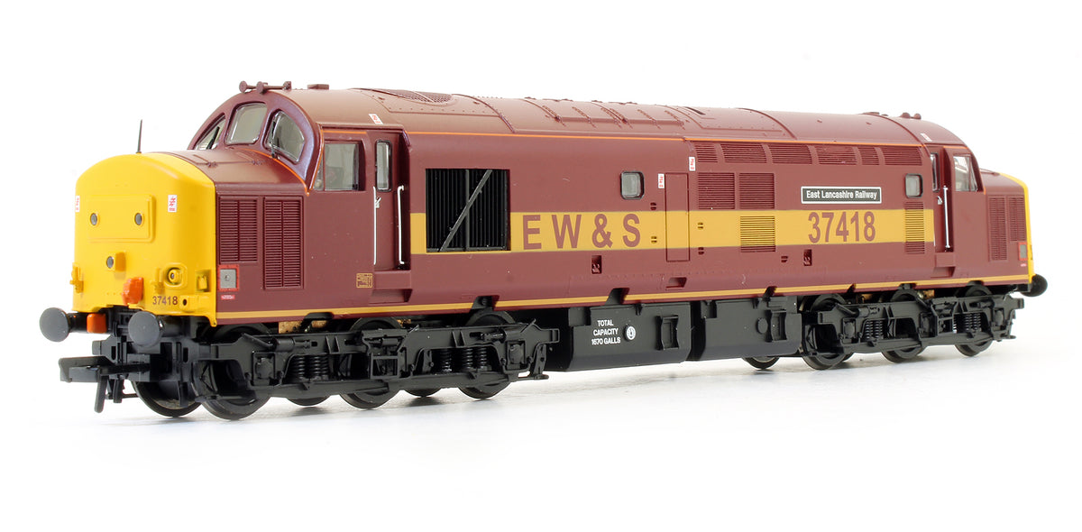 Pre-Owned Class 37418 EWS Maroon 'East Lancashire Railway' Diesel Locomotive Exclusive Edition