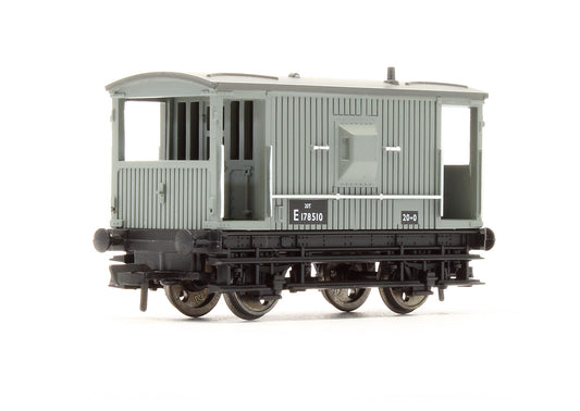 Pre-Owned 20 Ton Brake Van BR Gey Unfitted 'E 178510'