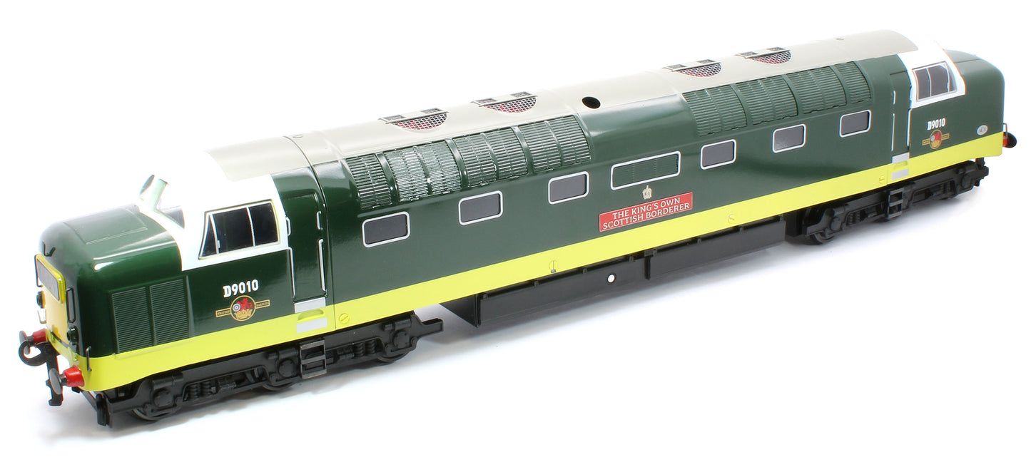 E/41-B2 Class 55 English Electric Deltic "The Kings Own Scottish Borderer" BR Green Small Yellow Panels No. D9010 Diesel Locomotive