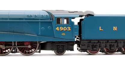 Pre-Owned BL-001-015 Black Label Class A4 Peregrine LNER Garter Blue Valanced 4-6-2 No.4903 Steam Locomotive - DCC Sound & Smoke