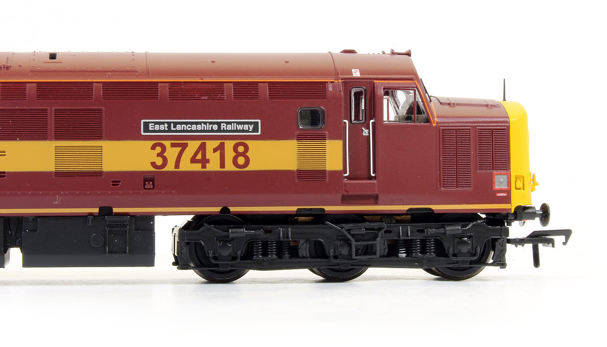 Pre-Owned Class 37418 EWS Maroon 'East Lancashire Railway' Diesel Locomotive Exclusive Edition